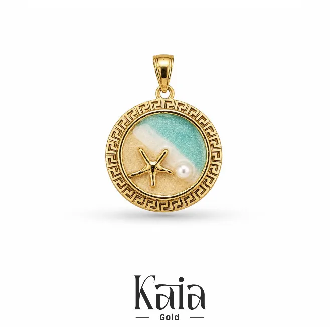 پلاک سواروسکی طرح ساحل ابی